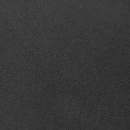 Close-up of durable black fabric texture with tight weave pattern