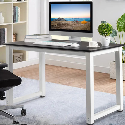 Wood Computer Desk PC Laptop Study Table Workstation Home Office Furniture