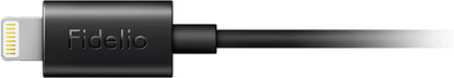 PHILIPS Fidelio M2L/27 High-Resolution Headphones, Lightning Connector, Built-In DAC, Premium Sound, Black
