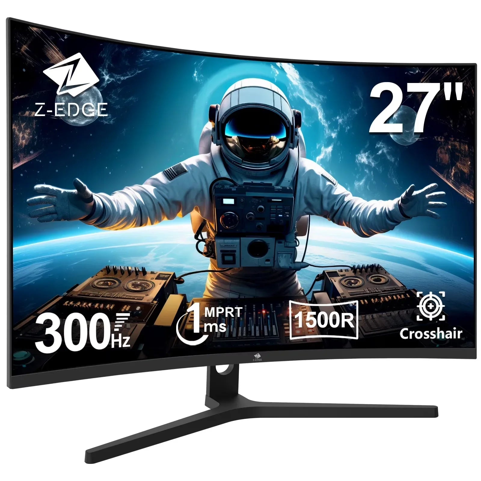 UG27F 27-Inch Curved Gaming Monitor 165Hz 1Ms Full HD 1920X1080 LED Monitor HDMI DP Port
