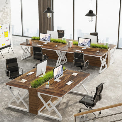 63-In Large Executive Desk, Home Office Computer Desk