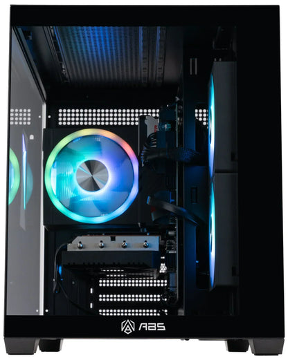 ABS Flux II Aqua Gaming PC - Windows 11- Intel Core 5 120 - Intel Arc A580 - 16GB DDR4 - 1TB - ABSWMT120A580