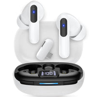 RYR Neo100 2.4GHz Bluetooth 5.3 Gaming Earbuds with LED Display