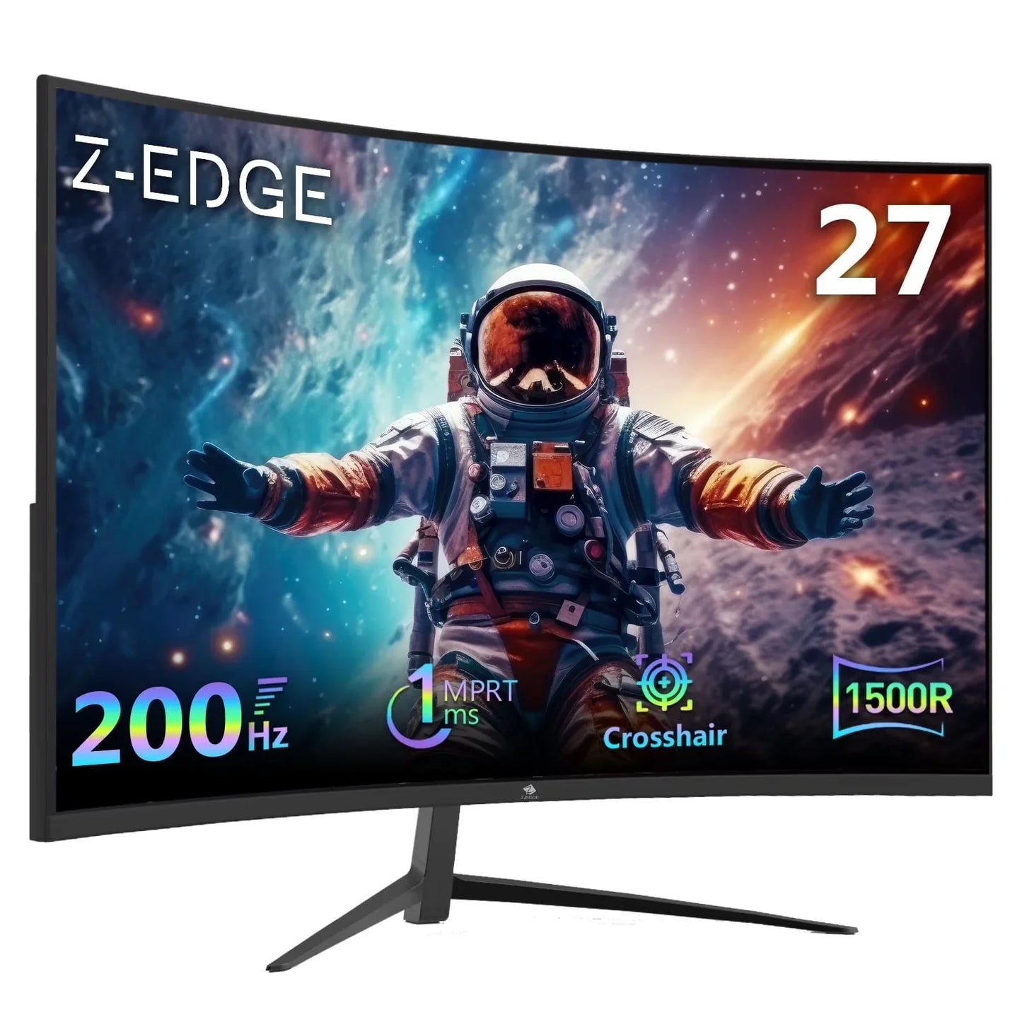 UG27F 27-Inch Curved Gaming Monitor 165Hz 1Ms Full HD 1920X1080 LED Monitor HDMI DP Port