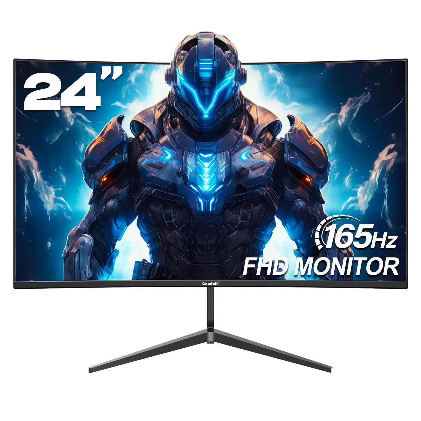 24.5 Inch Gaming Monitor 180Hz/165Hz FHD(1080P) Computer Monitors Black