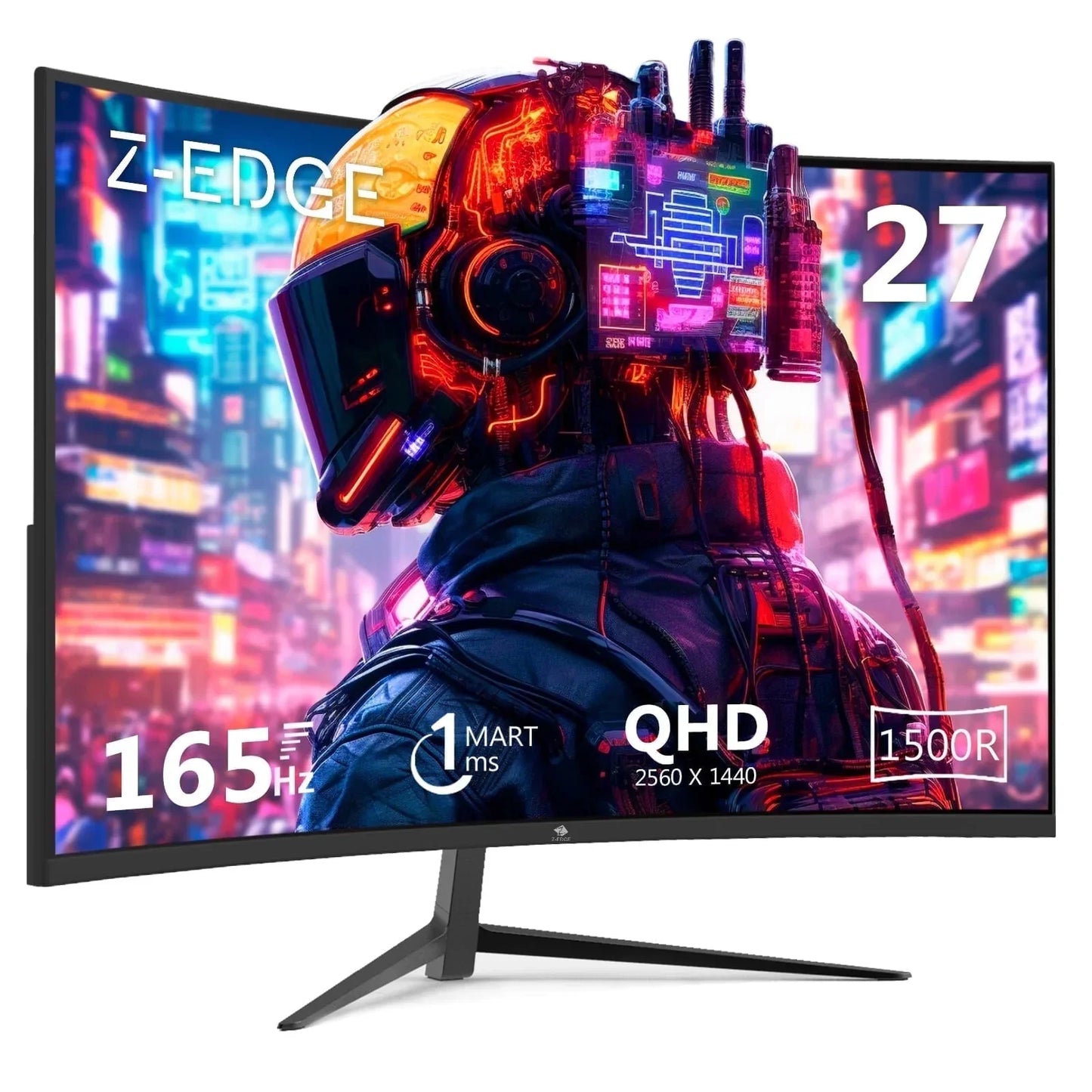 UG27F 27-Inch Curved Gaming Monitor 165Hz 1Ms Full HD 1920X1080 LED Monitor HDMI DP Port
