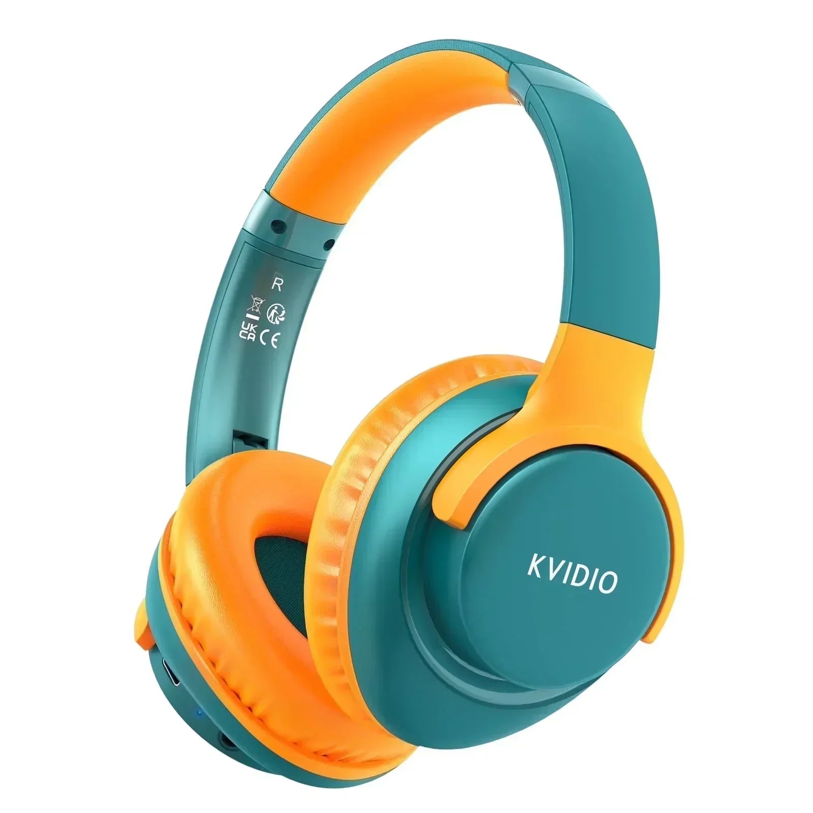 Wireless Bluetooth Headphones, 65H Running Time Over-Ear Headphones with Microphone, Bass Headphones for Computer Laptop Travel Home Office PC (Black)