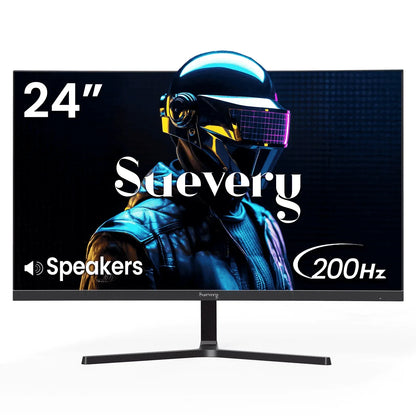 32" 200Hz Curved Gaming Monitor, FHD/1920*1080P Computer Monitor, 120 %Srgb, Freesync, Hdmi/Dp-Black