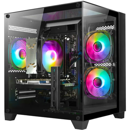 Gaming PC, Ryzen 5 5500, RX 6500 XT 4GB, 16GB DDR4, 1TB SSD, Wifi 6, 1080P Esports
