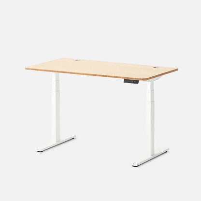 Desk 2 L-Shaped Standing Desk Triple Motor 77 X 64 White - Black
