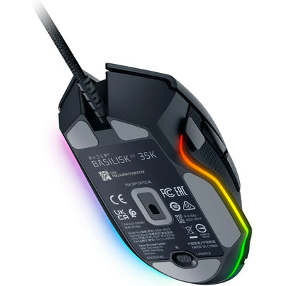 Basilisk V3 35K Fully Customizable Ergonomic Gaming Mouse with Chroma RBG, Black