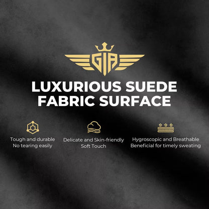 Luxurious suede fabric surface: tough, skin-friendly, breathable for gaming apparel