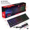 Compact RGB GamerBoard 61-Key