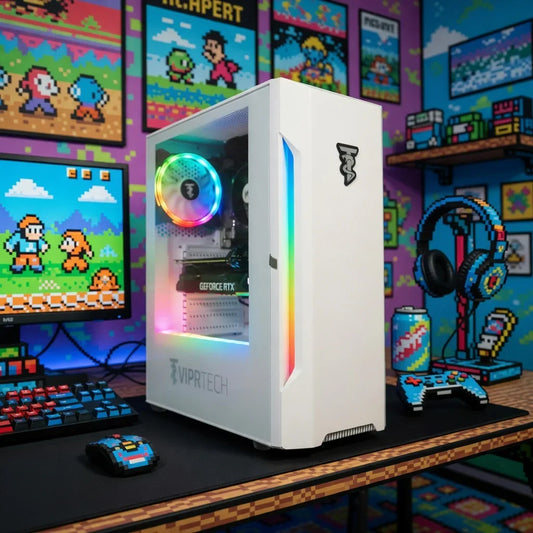 VIPRTECH Rebel 3.0 Gaming PC | AMD Ryzen 7 4.1GHz | RTX 3060 12GB | 16GB DDR4 | 512GB SSD