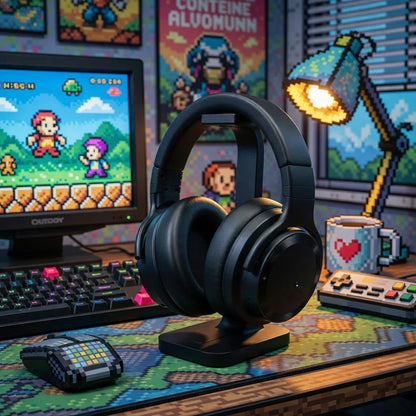 Commalta E7 Gaming Headphones | Noise Canceling | Wireless & Wired