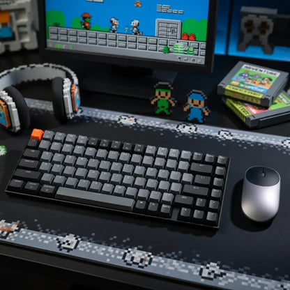Keychron K4 Wireless Mechanical Gaming Keyboard | 96% 100 Keys | Bluetooth 5.1 + USB | Super Brown Switches | White LED Backlight | N-Key Rollover