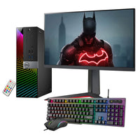 Dell OptiPlex SFF i7 RGB Gaming Bundle with 24" LG Monitor