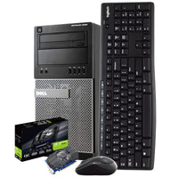 Dell OptiPlex 3020 Gaming Tower 16GB SSD 500GB GT1030 (Renewed)