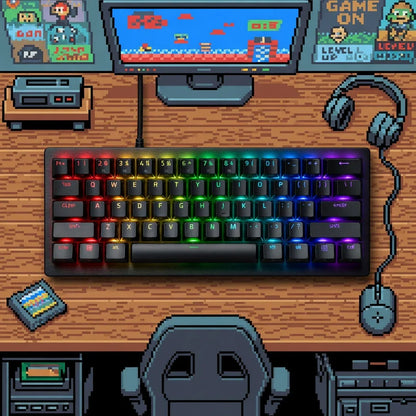 Razer Huntsman V3 Pro Mini Esports Gaming Keyboard | Optical Switches | USB-A | Chroma RGB | Black