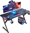 GamerZone 55" RGB Desk with Carbon Surface and Accessories