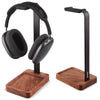 Universal Balance Stand - Walnut Wood & Aluminum Headphone Holder