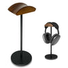 AlloyWood Headphone Stand - Sturdy Desk Mount