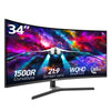 VistaCurve 34" Ultrawide 1500R Gaming Monitor