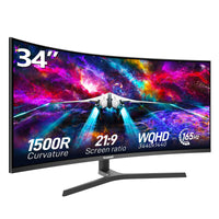 VistaCurve 34" Ultrawide 1500R Gaming Monitor